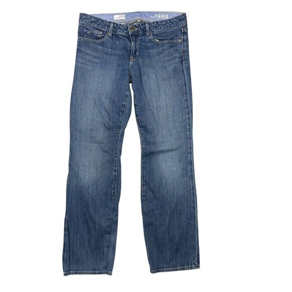 Gap Curvy Straight Leg Jeans Size 29 / 8 - Picture 1 of 6